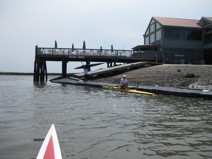 35 Old Oyster Factory Patio and Rowing Club Dock